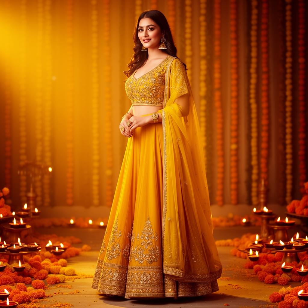 Diwali Sharara